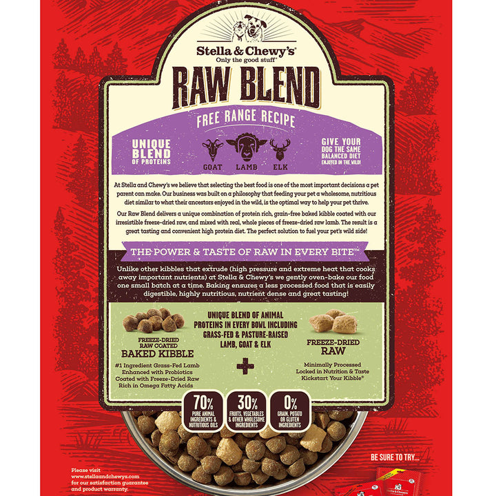 Kibble Raw Blend Free Range - 22 lb