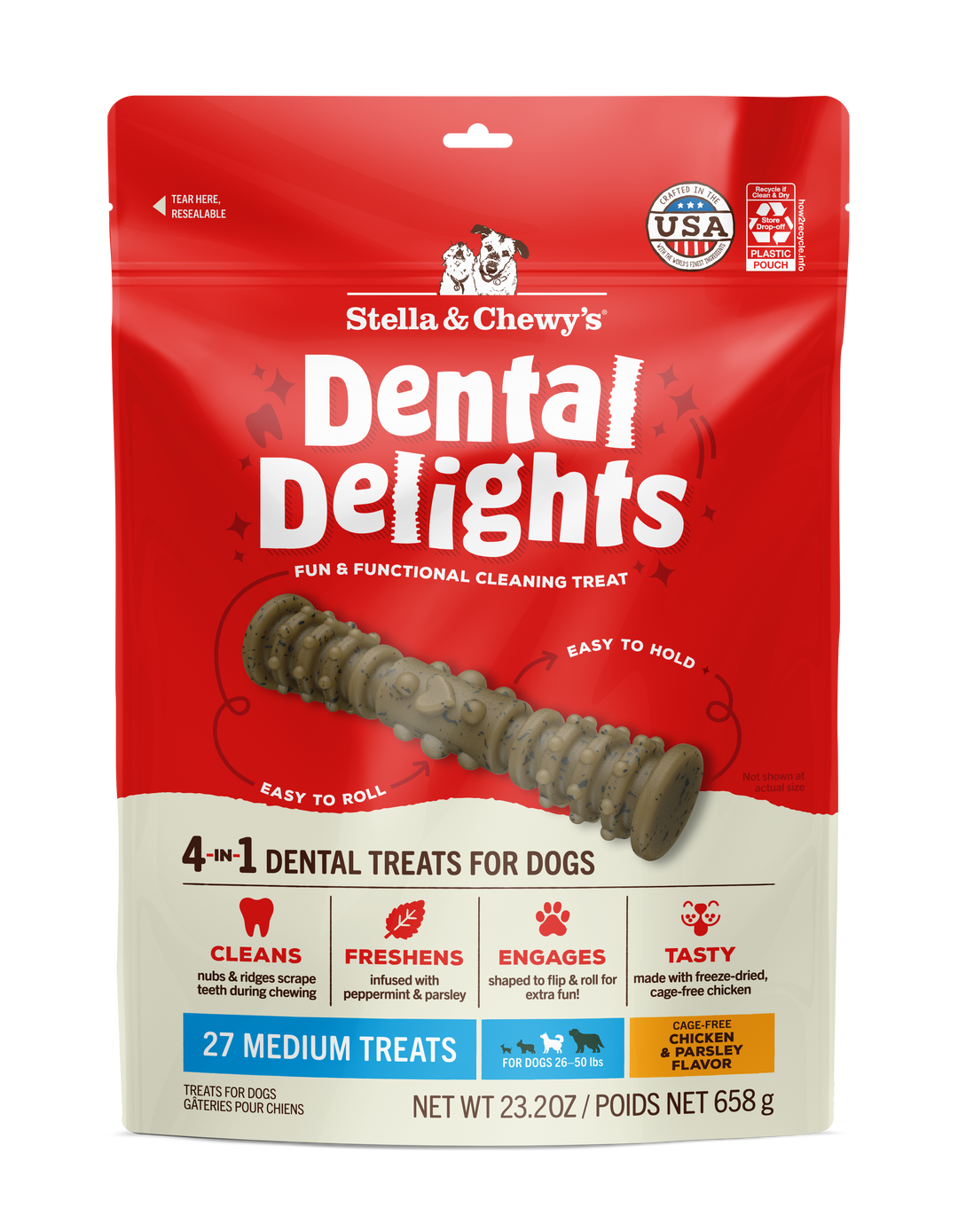 Dental Delights Medium – 27 ct
