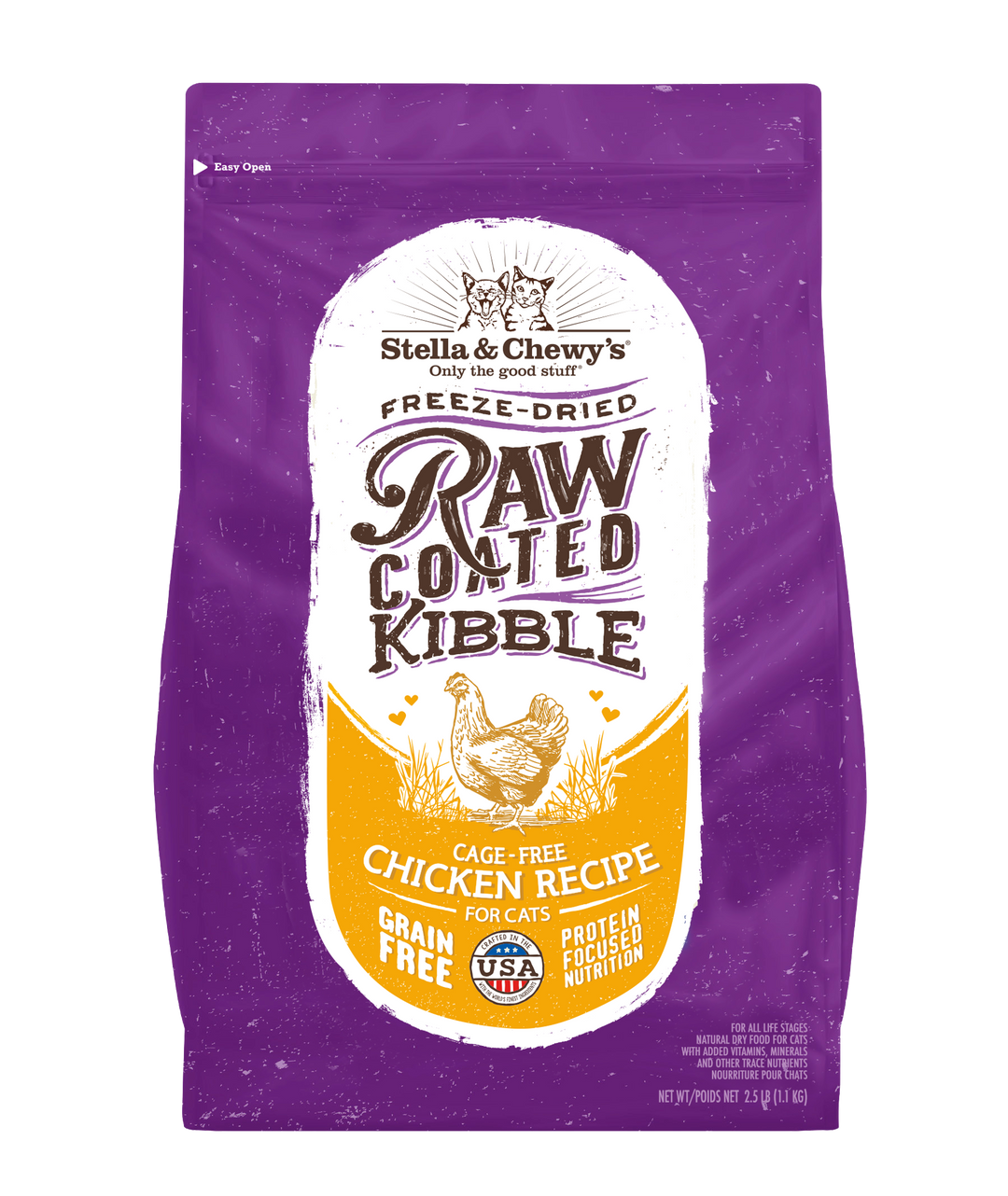 Kibble Raw Coated Chicken - 2.5 lb