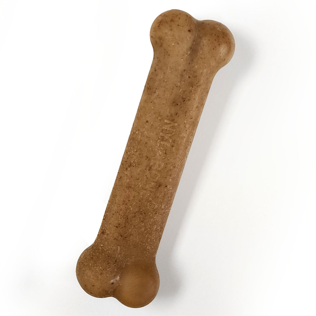 Nylabone Strong Chew Original Bone Dog Chew Toy Made with Real Chicken Small (1 Count)