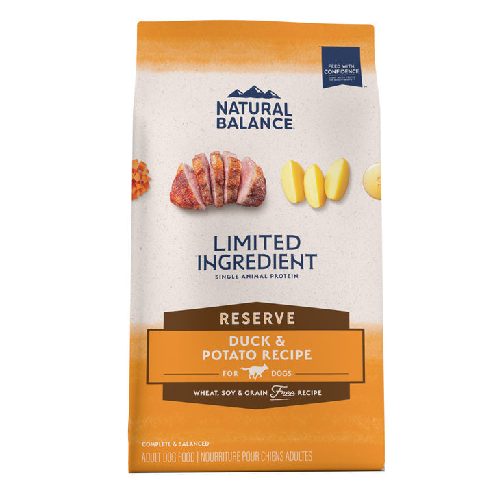 Natural Balance Reserve Duck and Potato 22lb