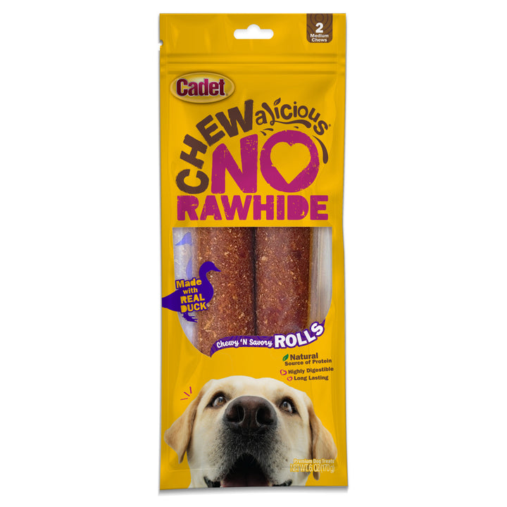 Cadet Chewalicious Rawhide-Free Natural Chewy &