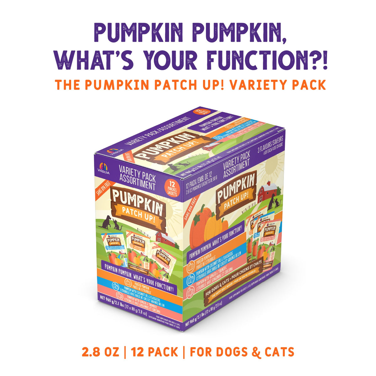 Weruva Pumpkin Patch Up Variety Pack 2.80oz