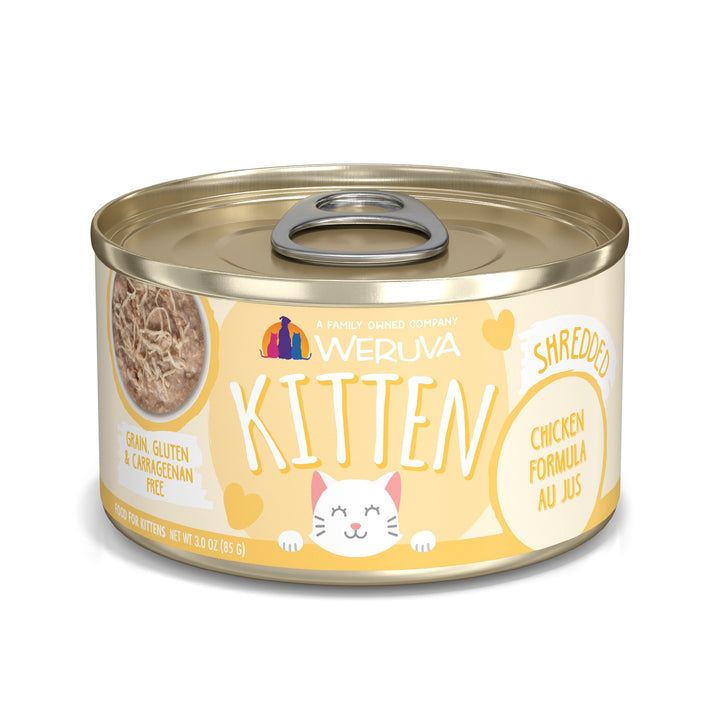 Weruva Cat Can Kitten Chicken Au Jus Gravy 3 oz