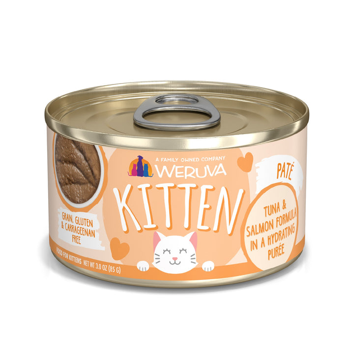 Weruva Kitten Puree Tuna Salmon Cat Treat 3 Oz