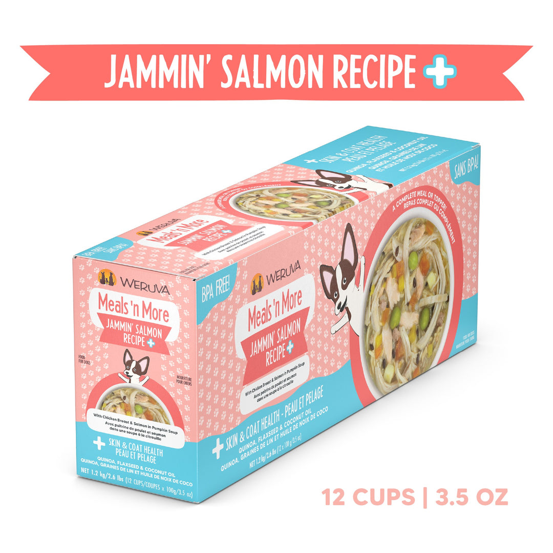 Weruva Meals More Dog Food Jammin Salmon 3.5 oz