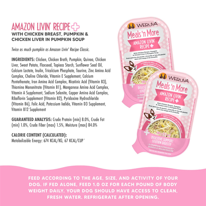 Weruva Meals N More Amazon Livin 3.5oz