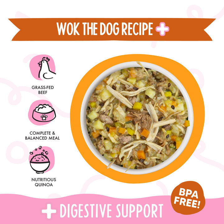 Weruva Dog Wet Meals More Wok the Dog 3.5 oz