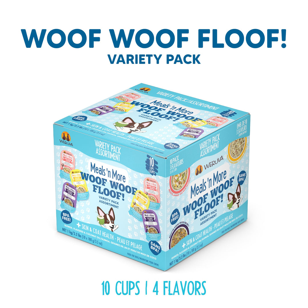 Weruva Meals More Dog Food Woof Woof Value Pack