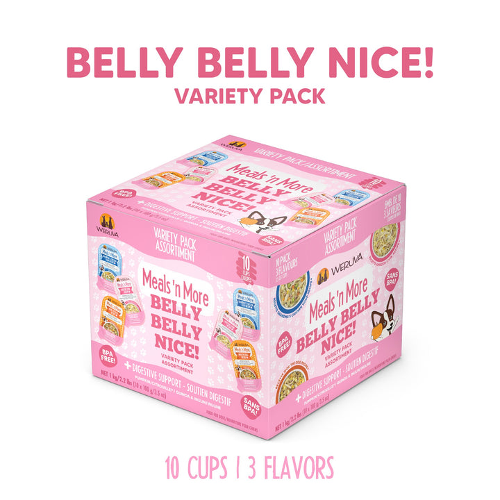 Weruva Meals More Dog Food Belly Belly Value Pack