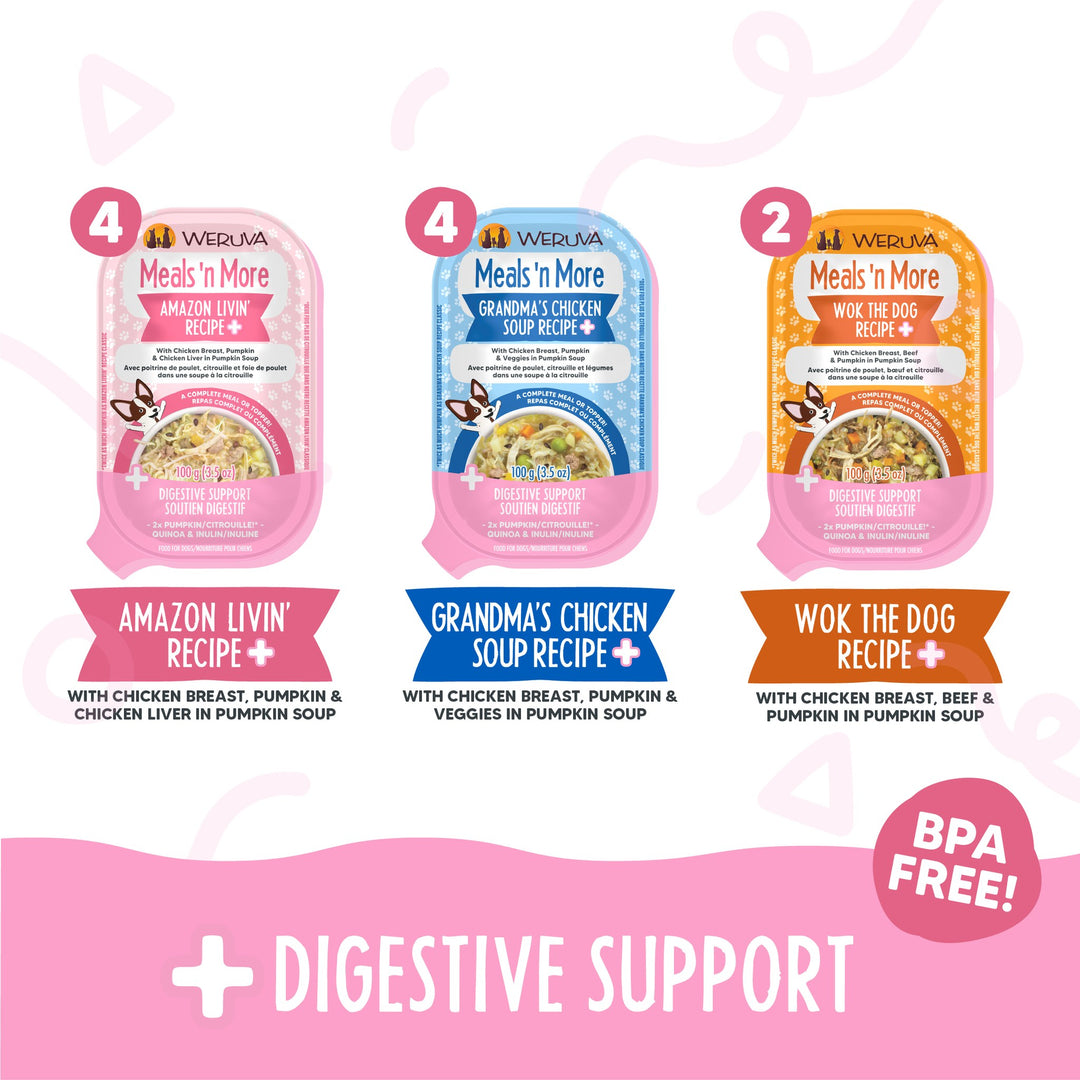 Weruva Meals More Dog Food Belly Belly Value Pack