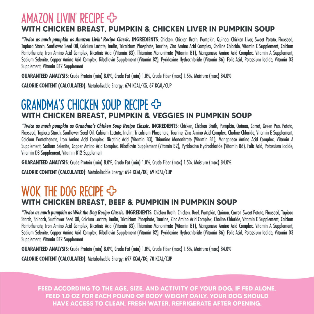 Weruva Meals More Dog Food Belly Belly Value Pack