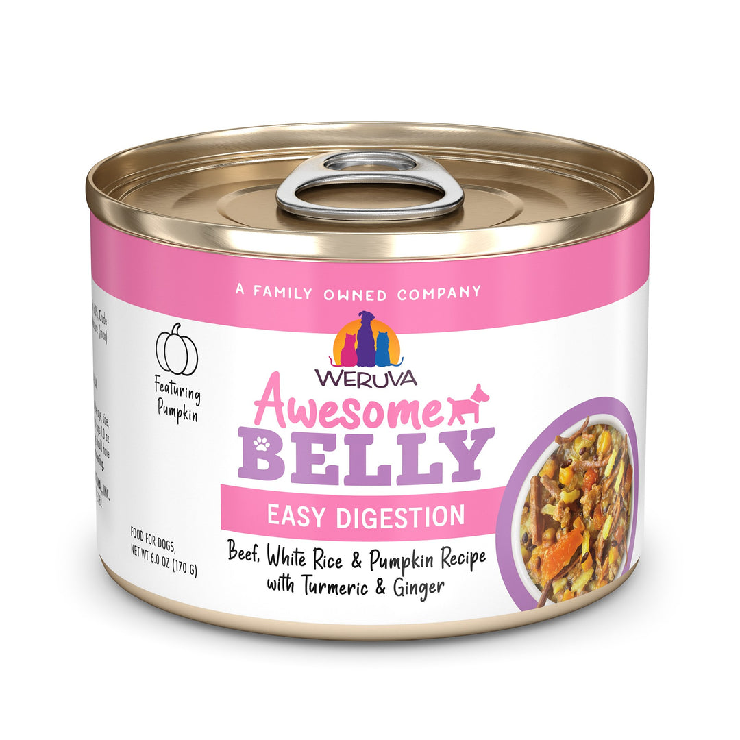 Weruva Dog Can Awesome Belly Beef Rice 6 oz