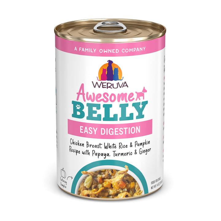 Weruva Awesome Functions Belly Chicken Veggies Can Dog 14 oz