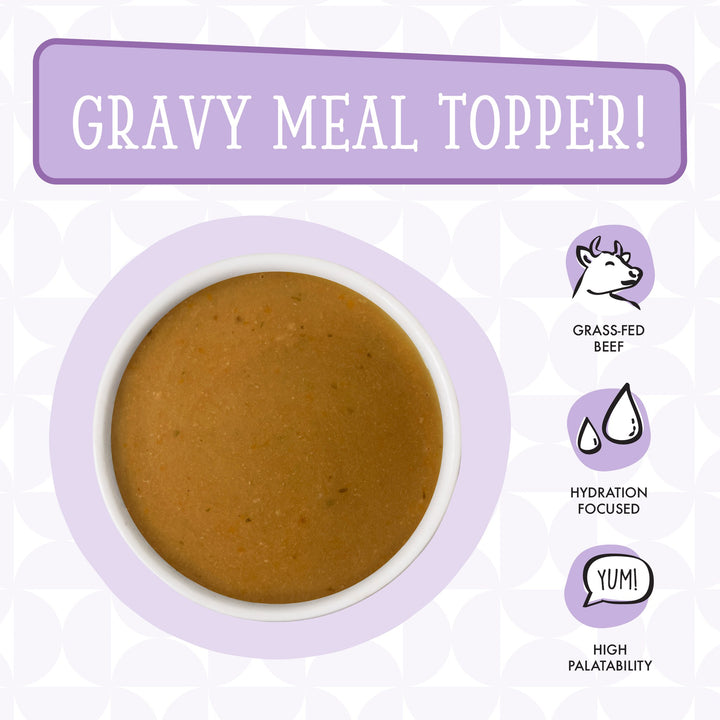 Weruva Dog Wet DITK Pantry Pours Beef Sweet Potato Gravy 7 oz