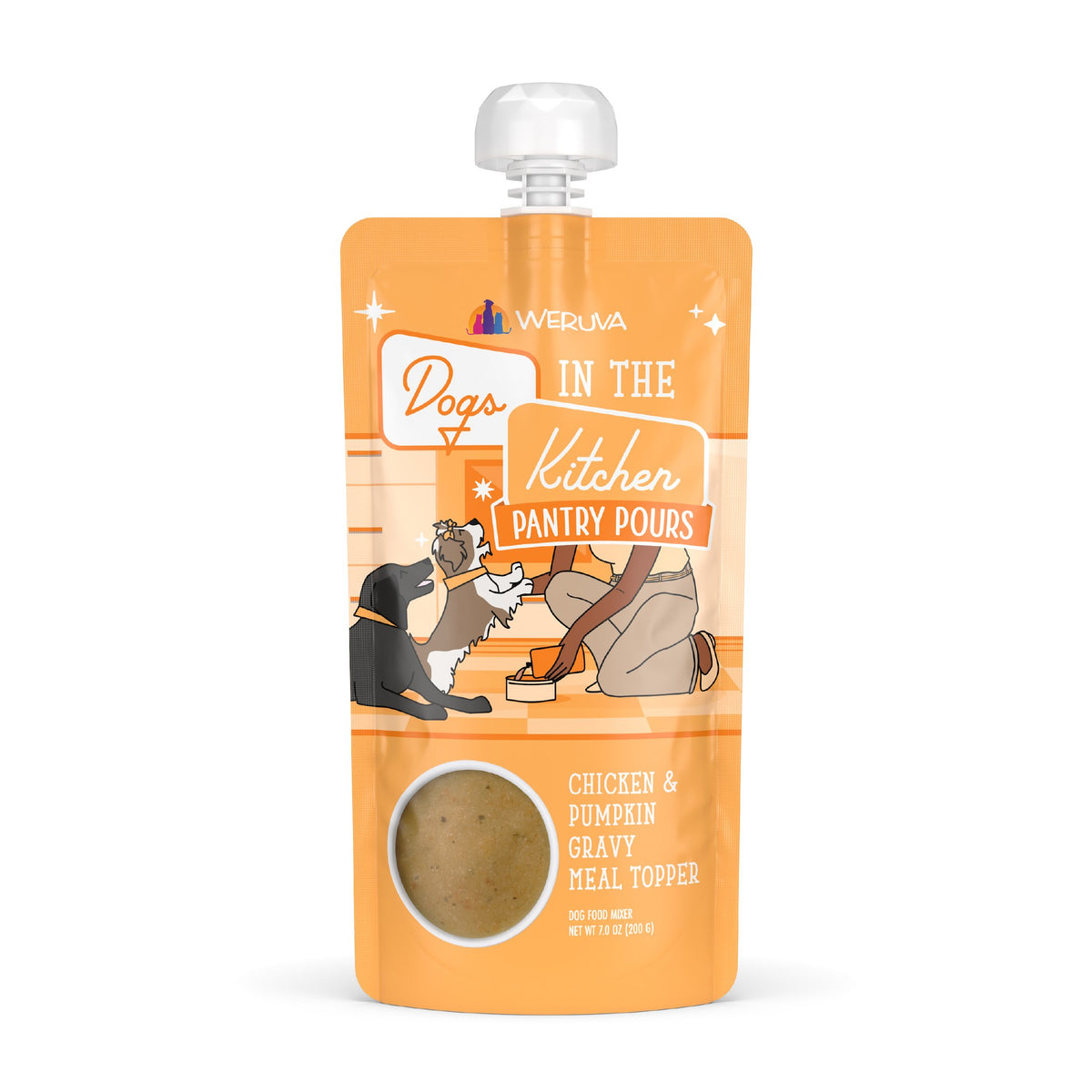 Weruva Dog Wet DITK Pantry Pours Chicken Pumpkin Gravy 7 oz