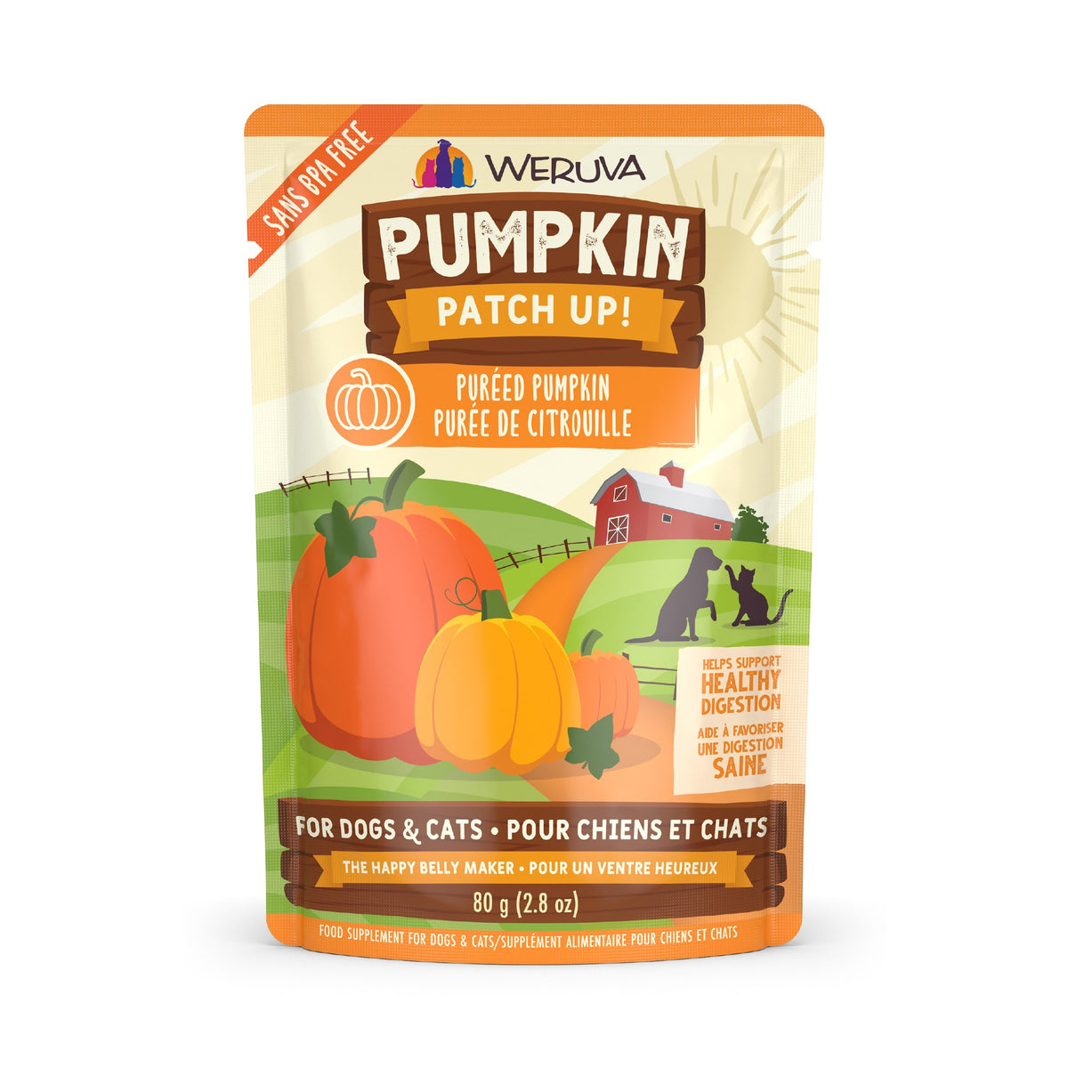 WERUVA PUMPKIN POUCHES 2.8oz