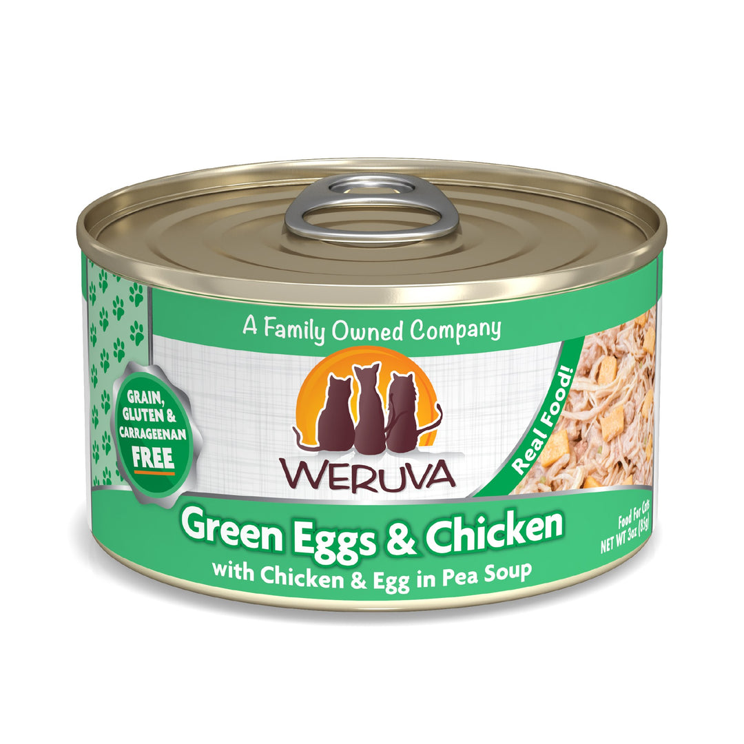 Weruva Cat Classic Can GF Green Eggs Chicken 3 oz