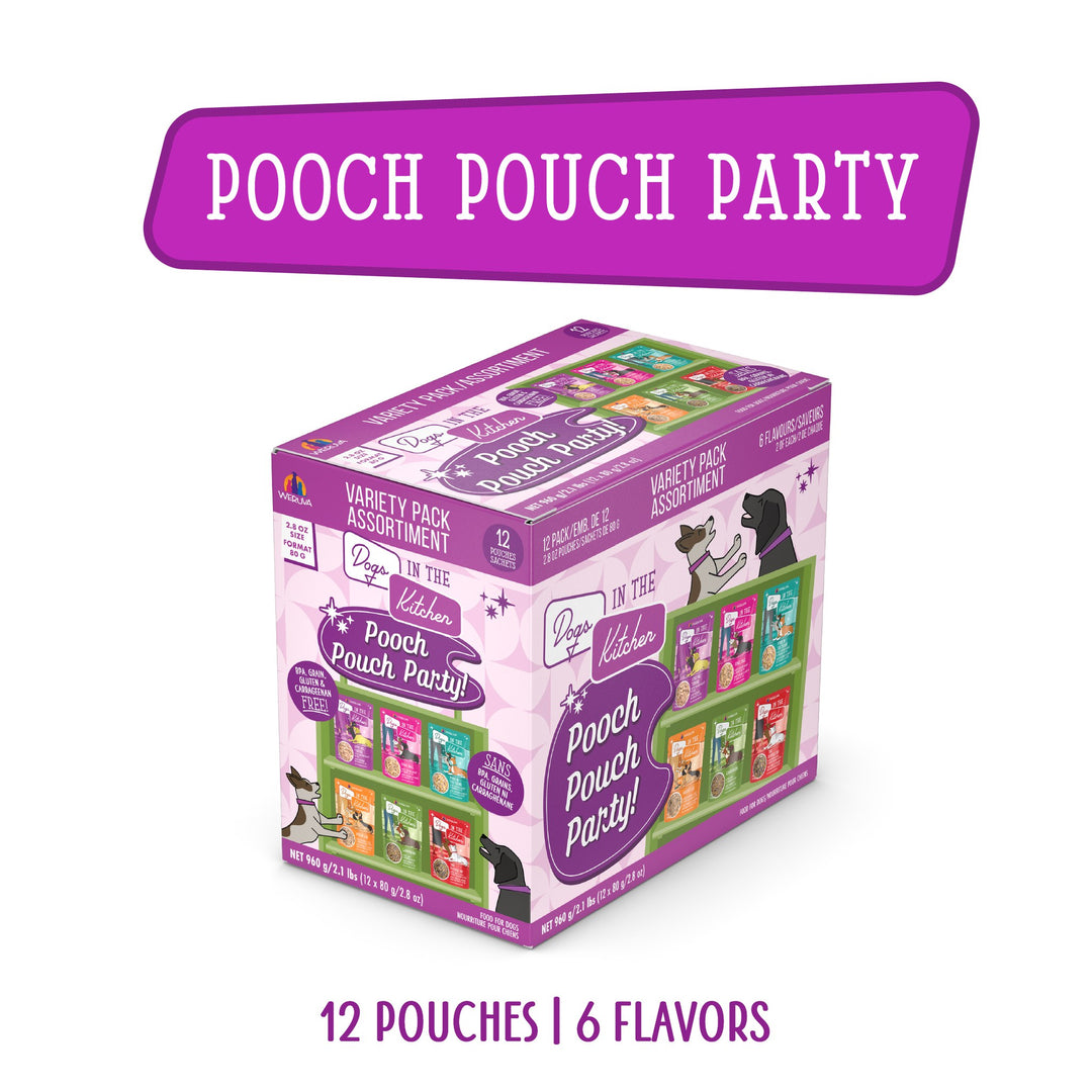 Weruva DITK Pouch GF Variety Pack Pooch Pouch GF