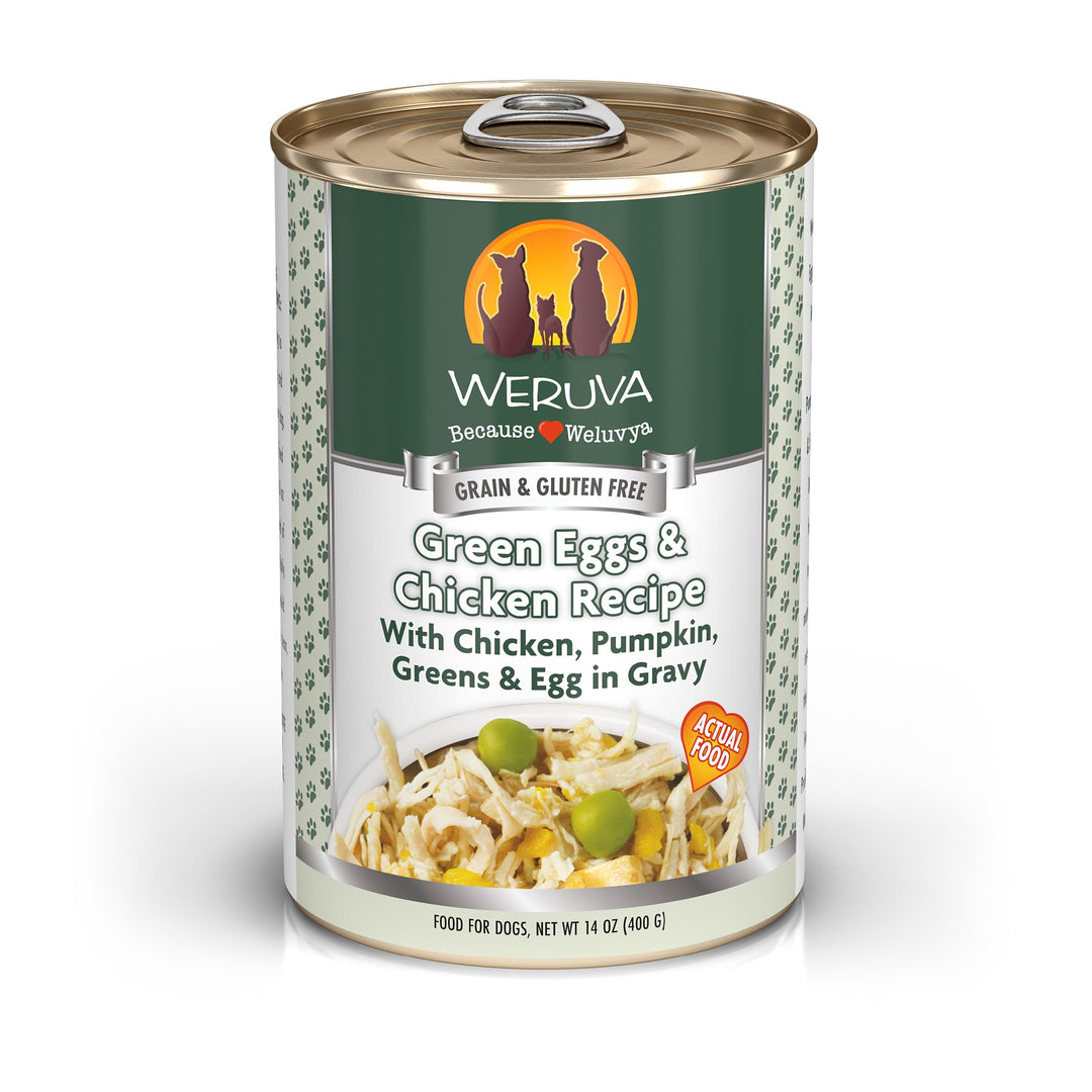 Weruva Classic Dog Green Eggs Chicken Breast Pumpkin in Gravy 14 oz