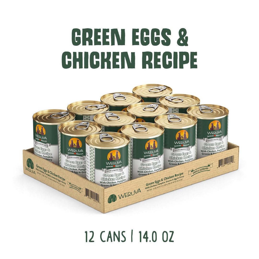 Weruva Classic Dog Green Eggs Chicken Breast Pumpkin in Gravy 14 oz