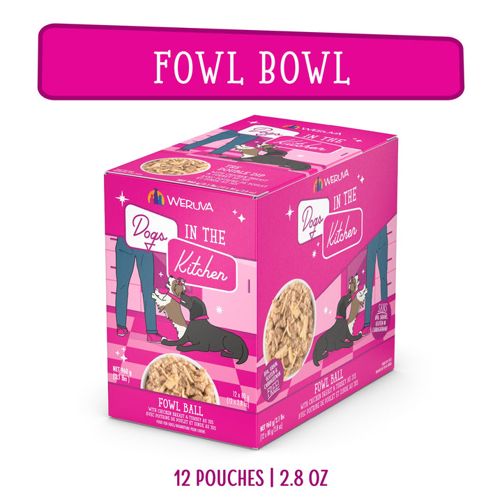 Weruva DITK Pouch GF Chicken Turkey Fowl Ball