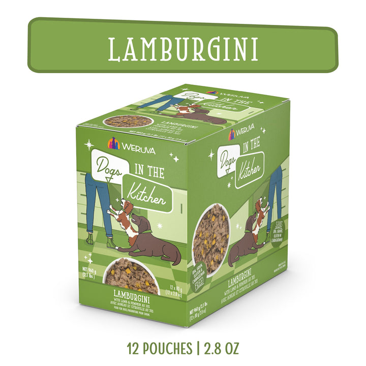 Weruva DITK Pouch GF Lamb Pumpkin Lamburgini