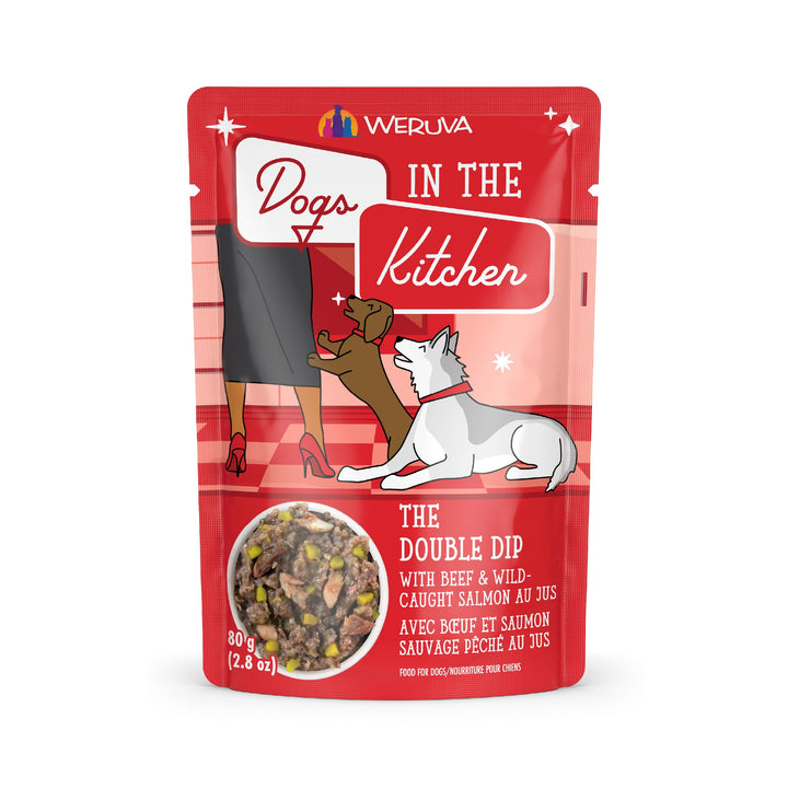 Weruva DITK Pouch GF Beef  Salmon The Double Dip