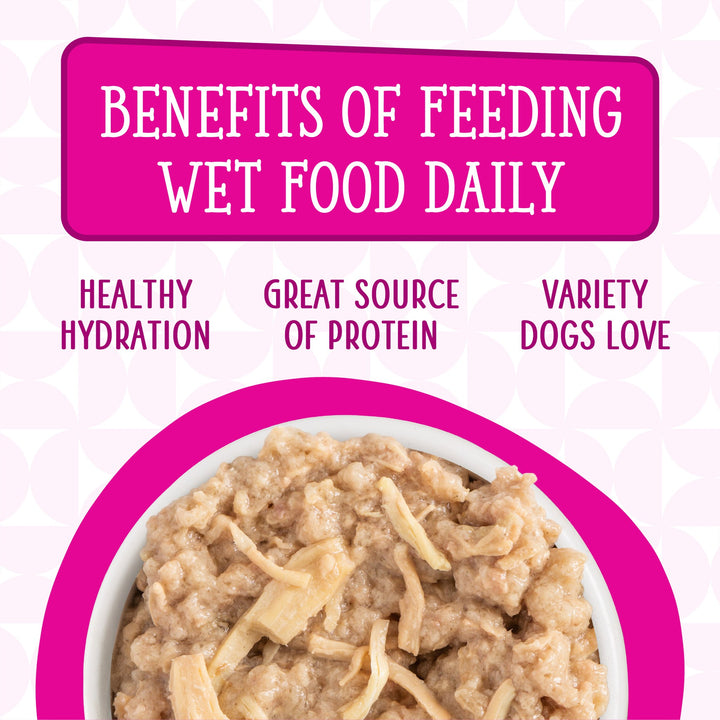 Weruva Dogs in the Kitchen Fowl Ball Chicken Breast Turkey Au Ju 10 oz