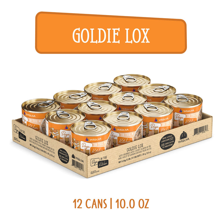 Weruva Dogs in the Kitchen Goldie Lox Chicken Salmon Au Jus 10 oz