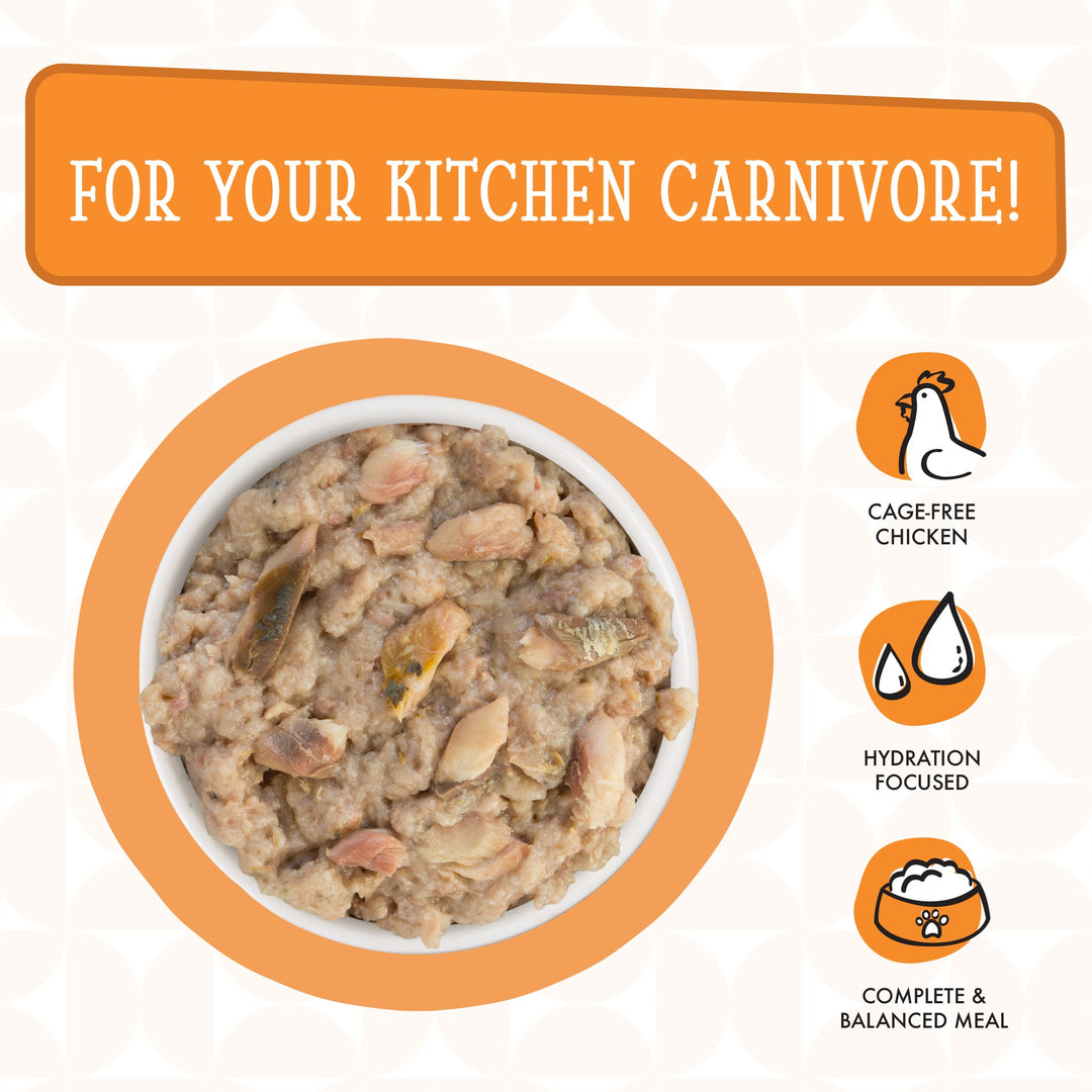 Weruva Dogs in the Kitchen Goldie Lox Chicken Salmon Au Jus 10 oz