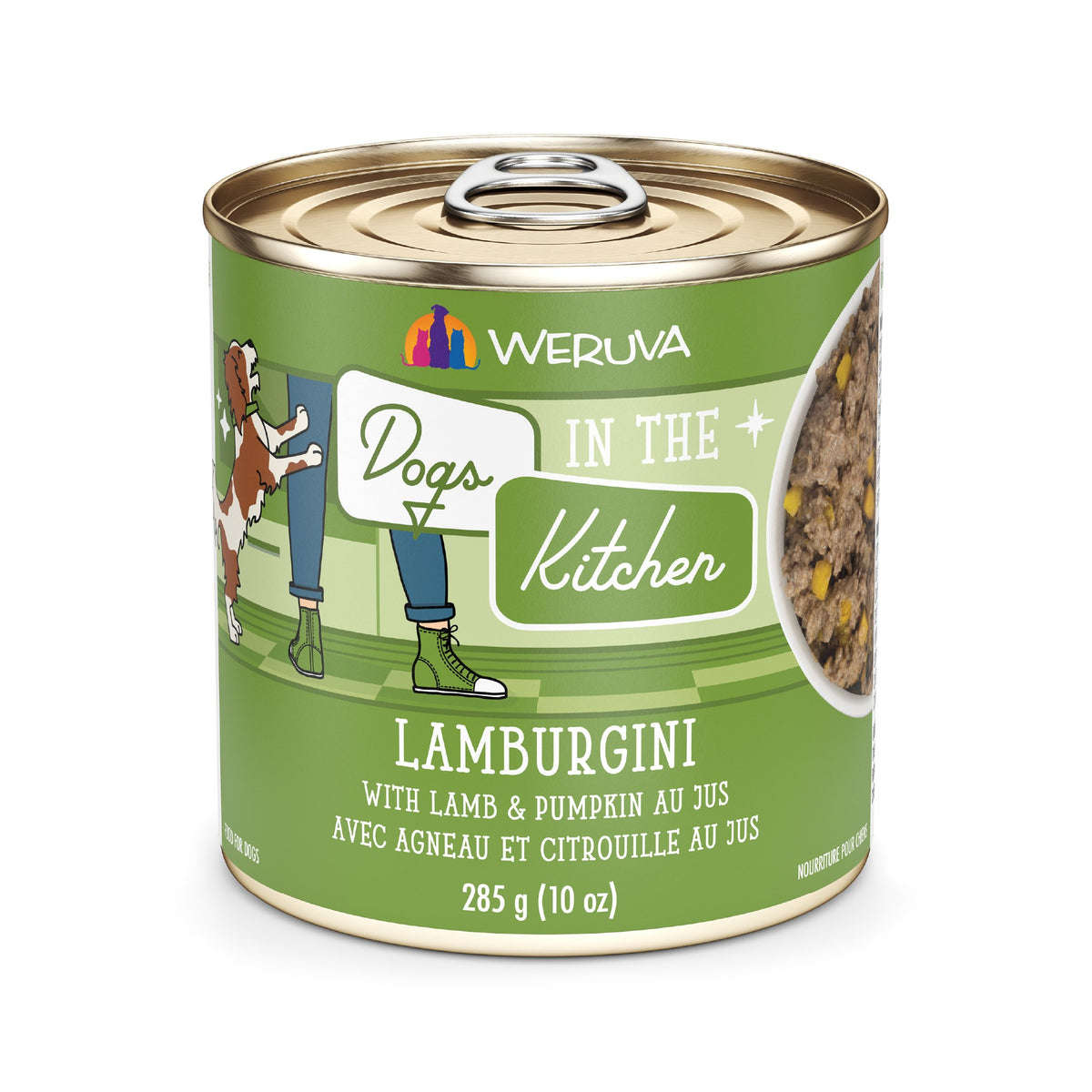 Weruva Dogs in the Kitchen Lamburgini Lamb Pumpkin Au Jus 10 oz Can