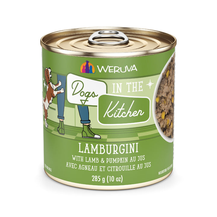 Weruva Dogs in the Kitchen Lamburgini Lamb Pumpkin Au Jus 10 oz Can