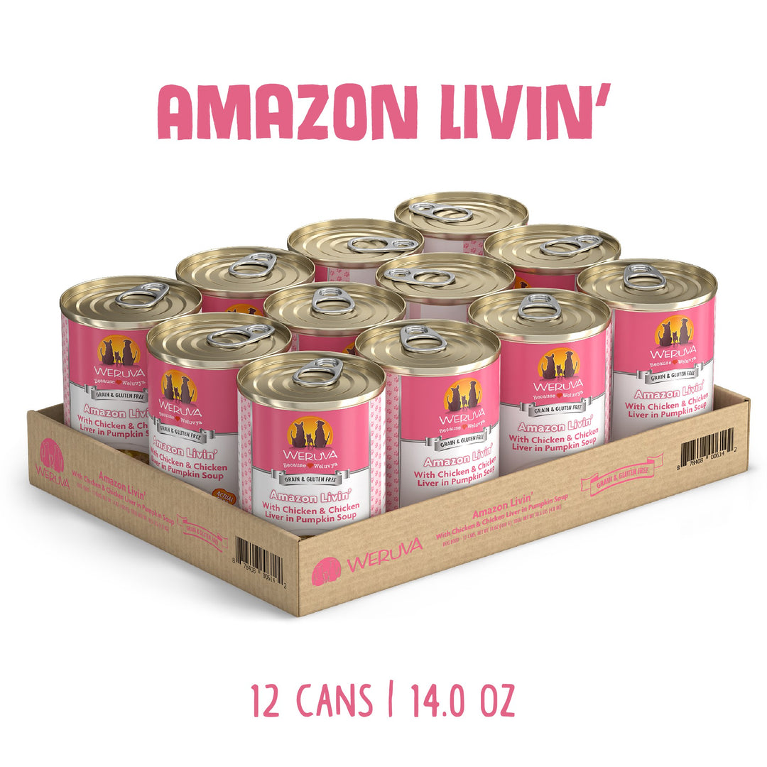 WERUVA DOG 14 OZ AMAZON LIVER