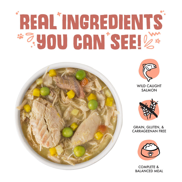 Weruva Classic Jammin Salmon with Chicken Salmon in Gravy14oz