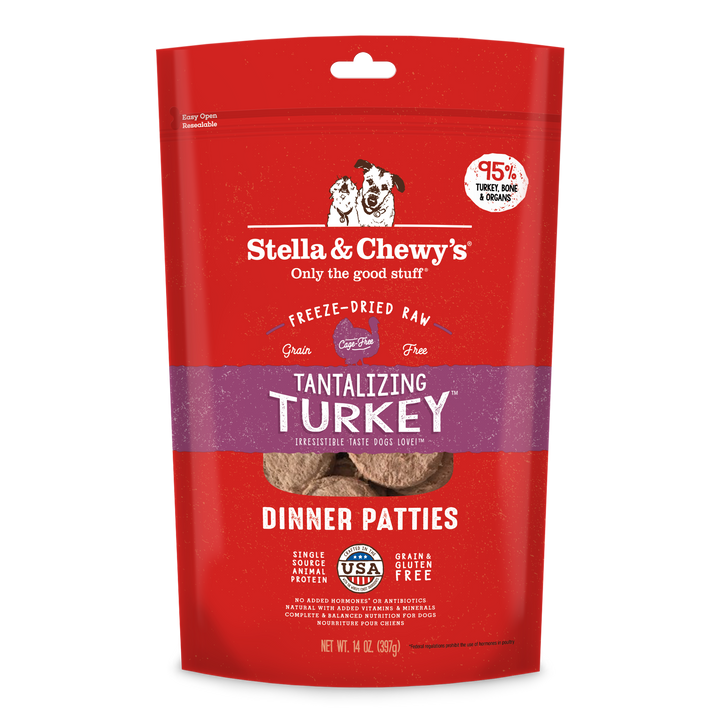 Freeze-Dried Tantalizing Turkey Patties - 14 oz