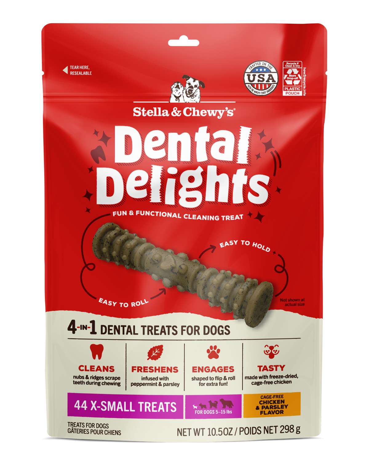 Dental Delights Extra Small– 44 ct