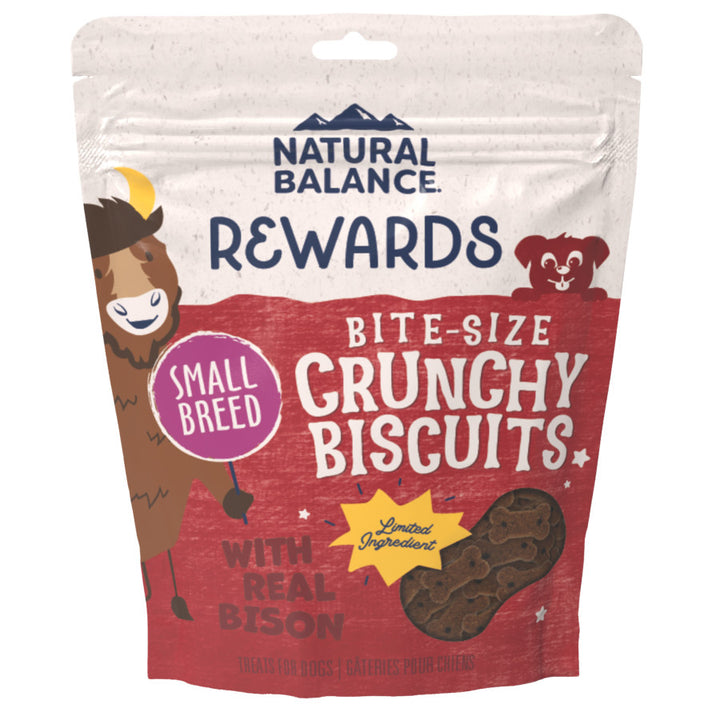 Natural Balance Sweet Potato And Bison Small Breed Treats 8oz