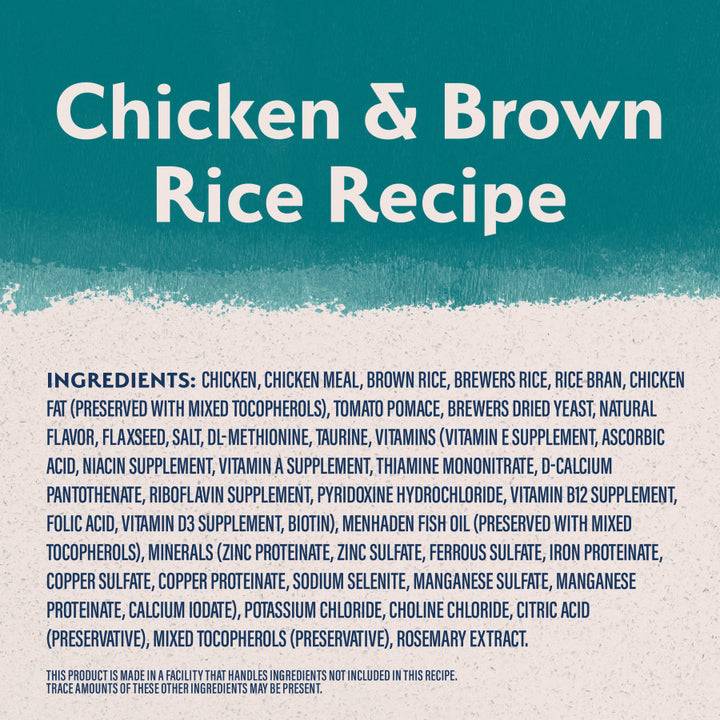 Natural Balance Dry Dog Food Chicken and Brown Rice 24LB