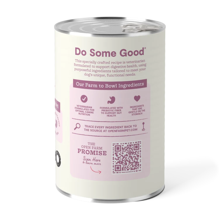 Open Farm Dog Can Pollock Digestive Health 12.5 oz