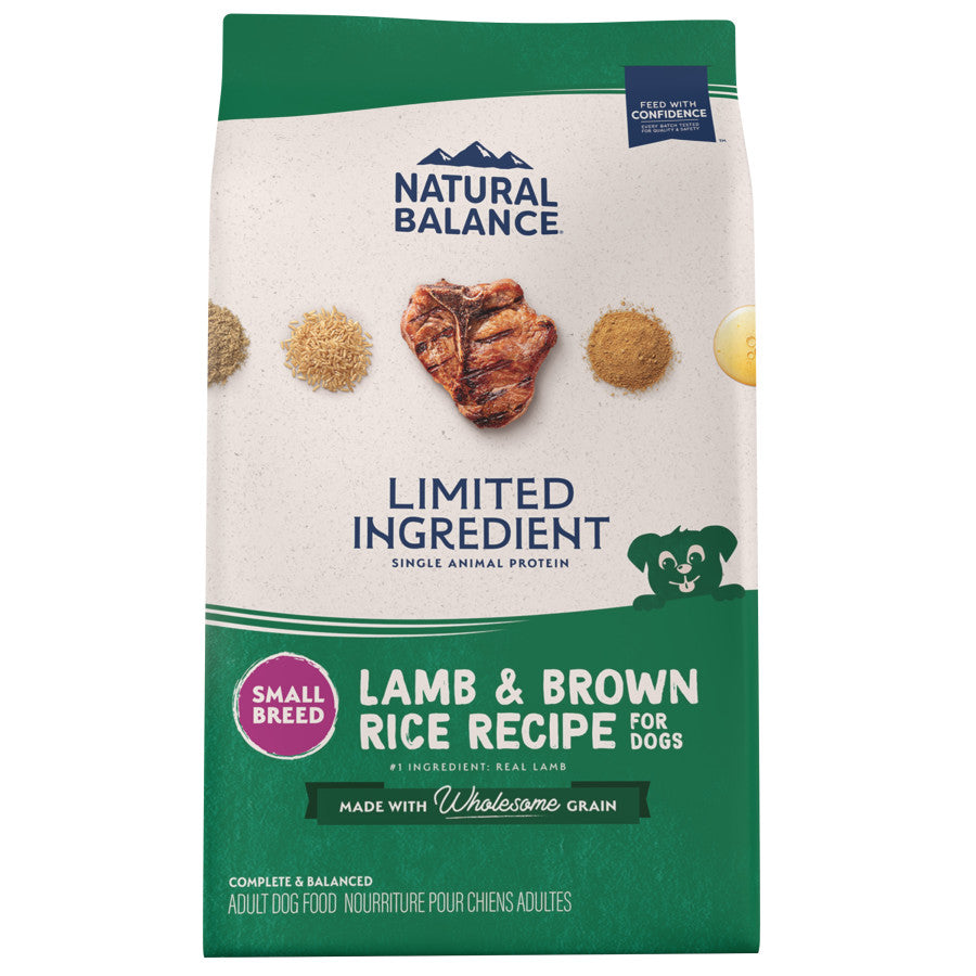 Natural Balance Lamb and Rice Small Breed 12lb