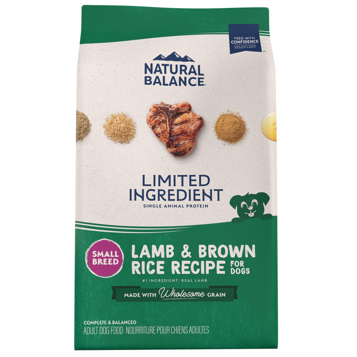 Natural Balance Lamb and Rice Small Breed 12lb