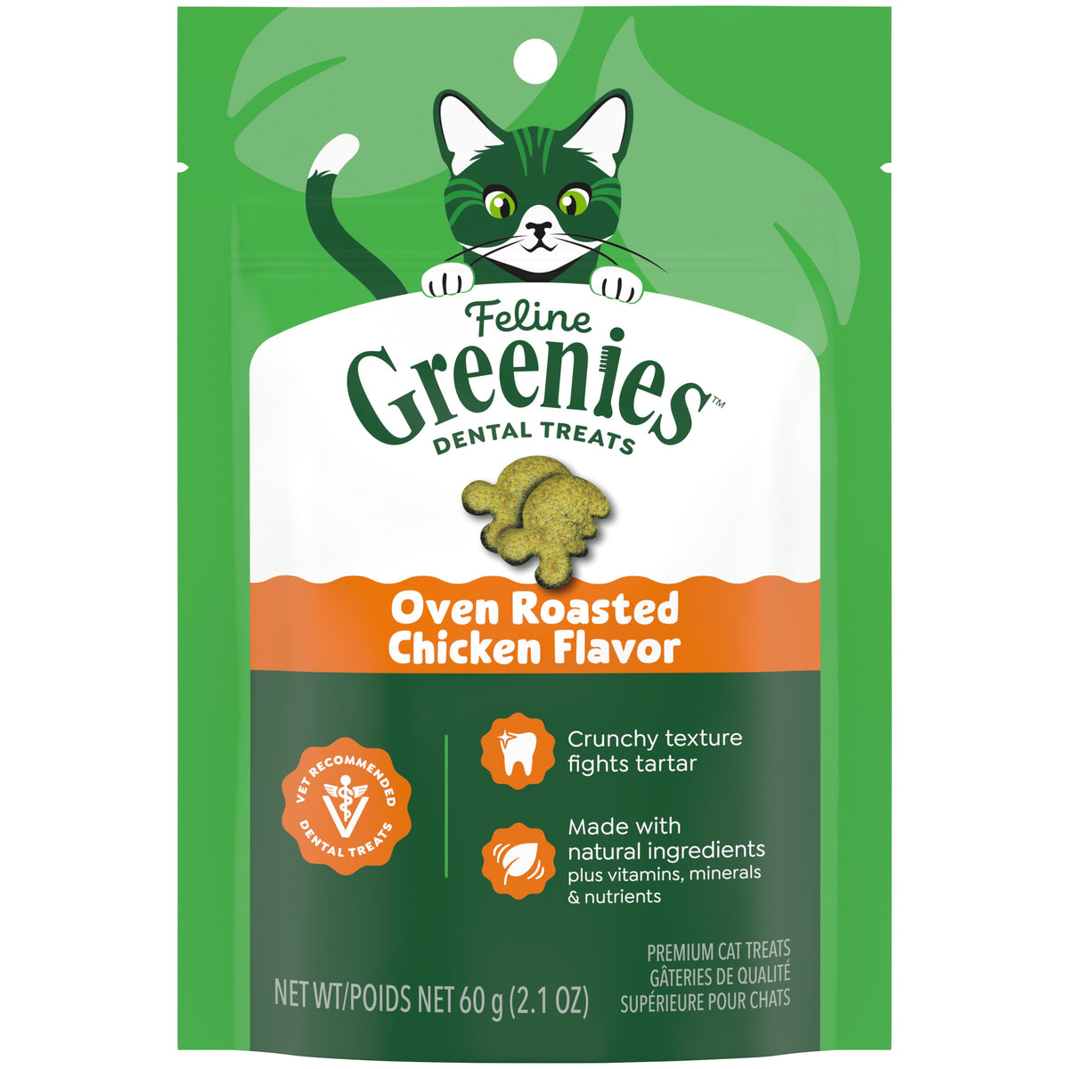 Greenies Feline Chicken Treat 21Z