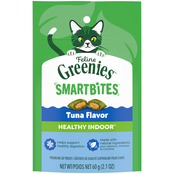 Greenies SmartBites Cat Hairball Control Tuna 2.1oz