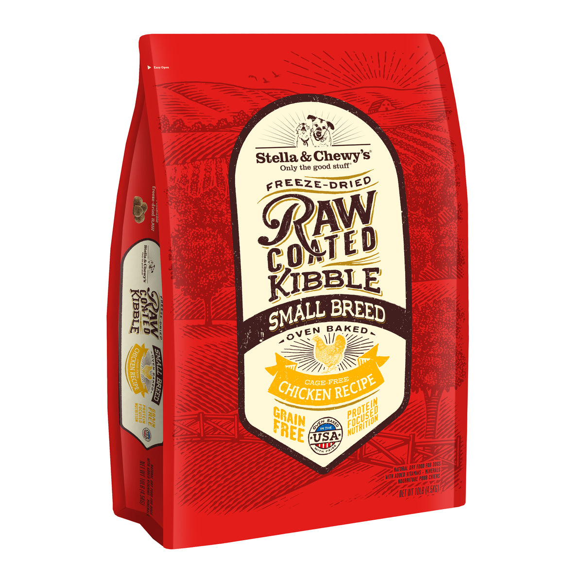 Kibble Raw Coated Chicken Small Breed - 10 lb
