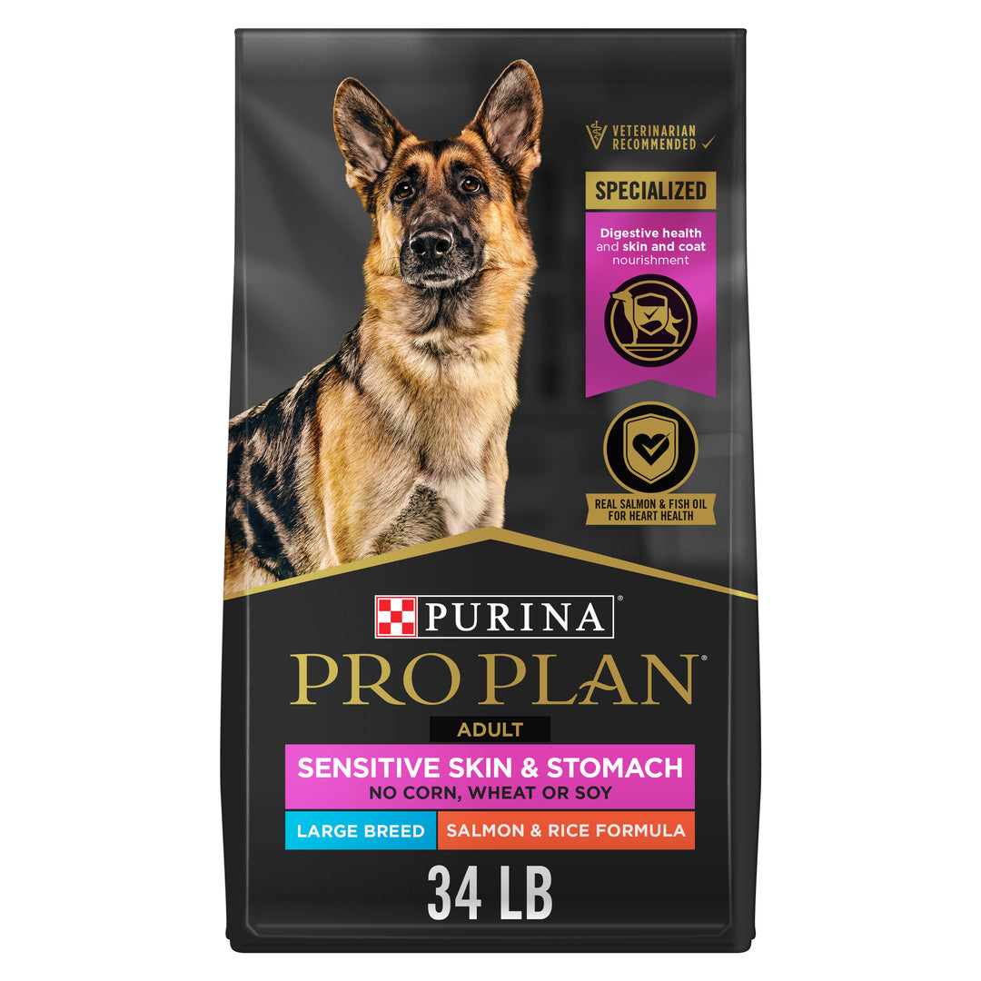 Purina Pro Plan Sensitive Skin &amp; Stomach Large Breed 34lb