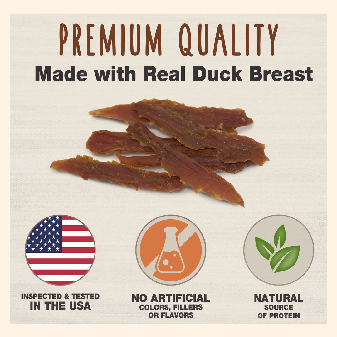 Cadet Gourmet Duck Breast Treats for Dogs 28 Ounce