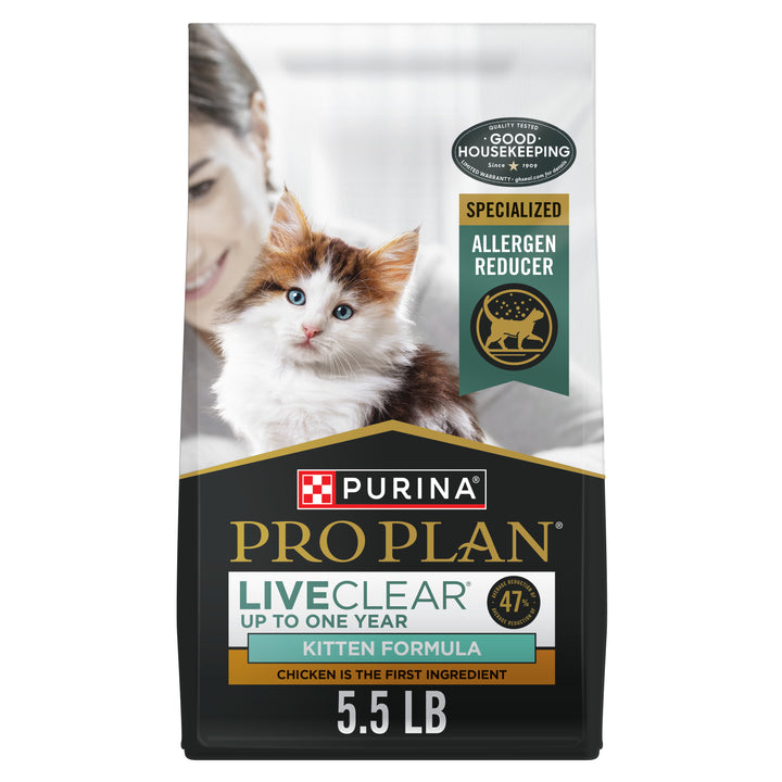 Pro Plan Live Clear Allergen Reducing Chicken Rice Kitten 5.5lb