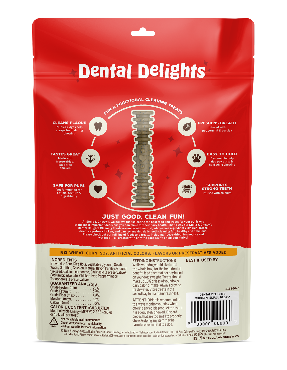 Dental Delights Small – 21 ct