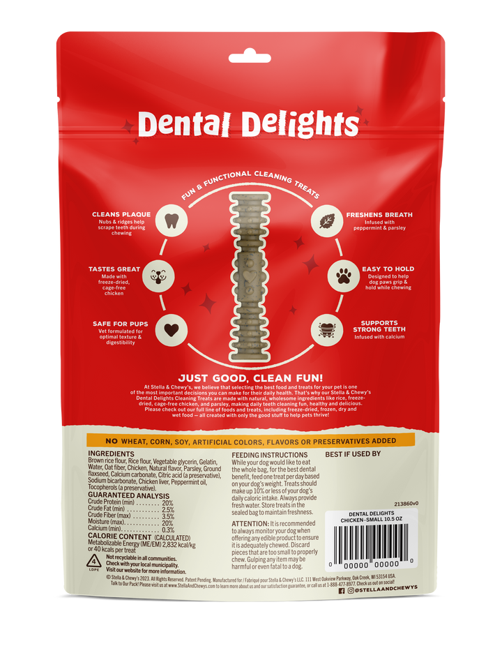 Dental Delights Small – 21 ct